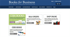 Desktop Screenshot of booksforbusiness.com